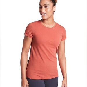 Athleta Etruscan Red Daily Crew Tee Women’s Small